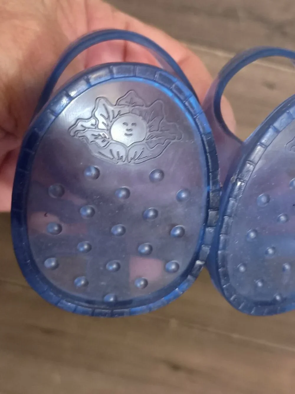 Cabbage Patch Kids Doll Blue Jelly Sandals